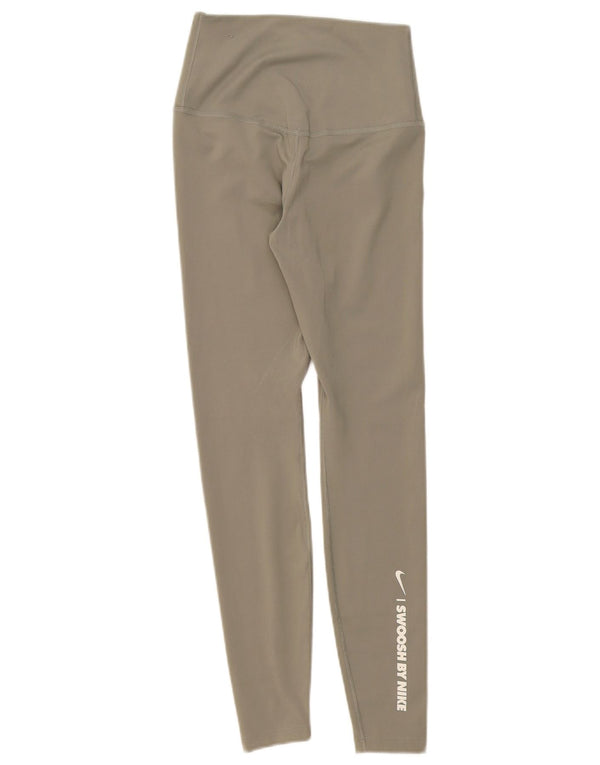 Nike Leggings Dri Fit Graphic para mujer UK 6 XS Verde Poliéster