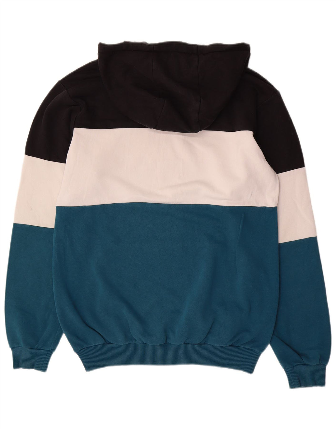 Fila Hombre Sudadera Con Capucha Jumper Small Multicolor Colorblock Algodón
