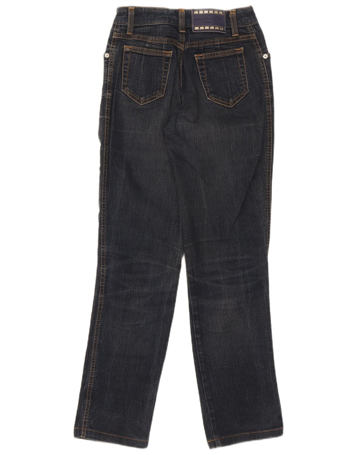 Vaqueros Roccobarocco Mujer Rectos W28 L29 Azul Marino Algodón