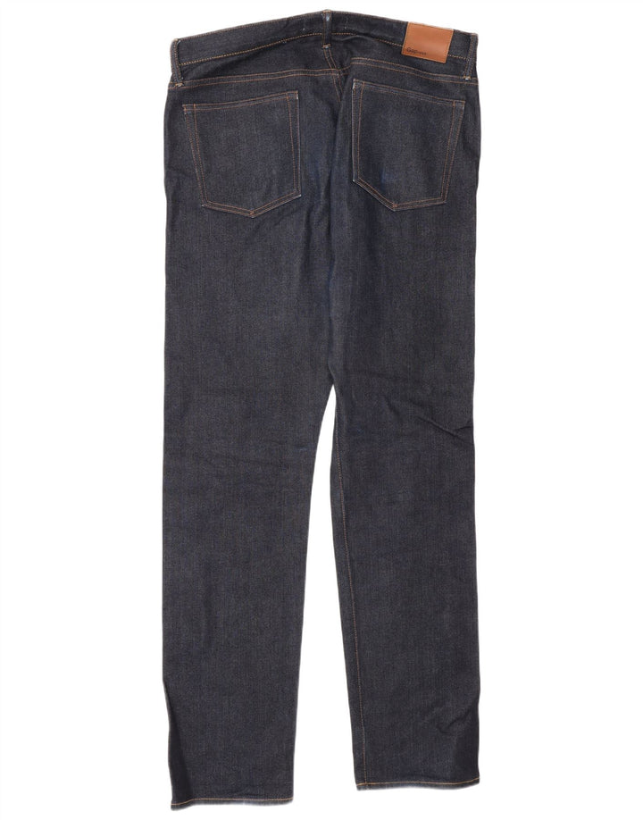 Vaqueros ajustados para hombre Gap W34 L32 Algodón azul marino