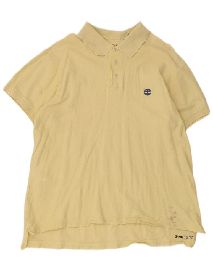 Timberland Polo Hombre 2XL Algodón Amarillo