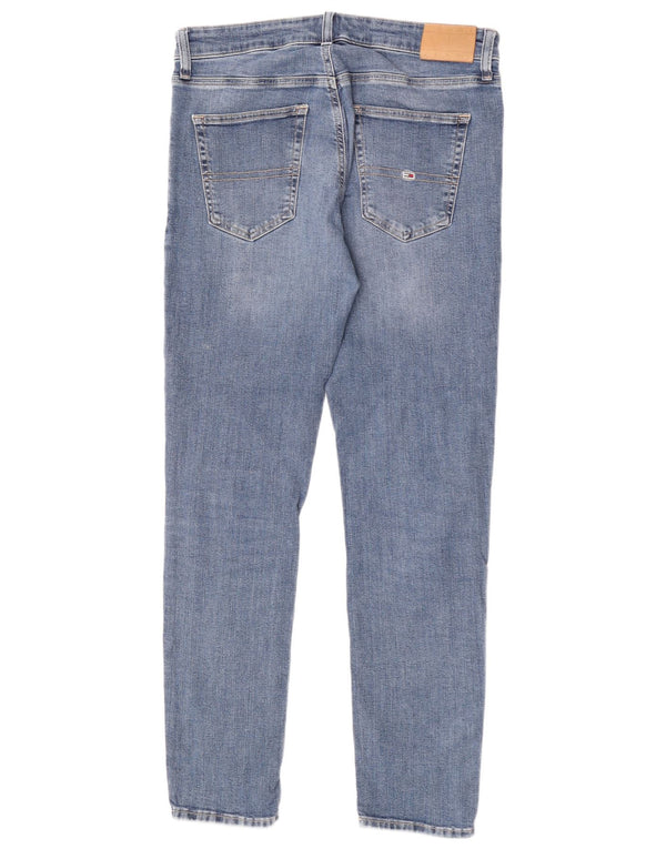 Tommy Hilfiger Vaqueros Austin Slim Tapered para Hombre W33 L34 Algodón Azul
