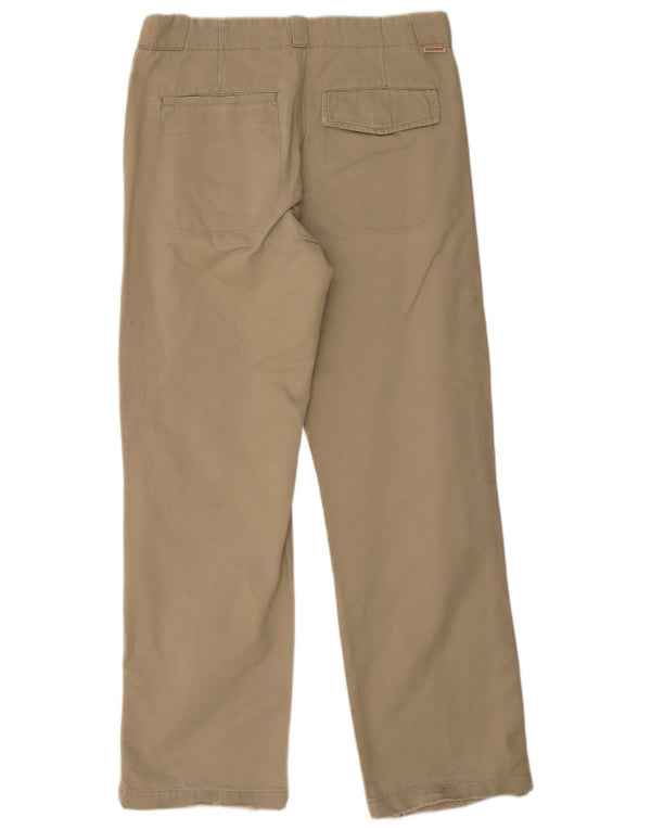 Lee Mens 715 Pantalones Cargo Rectos W34 L34 Algodón Beige