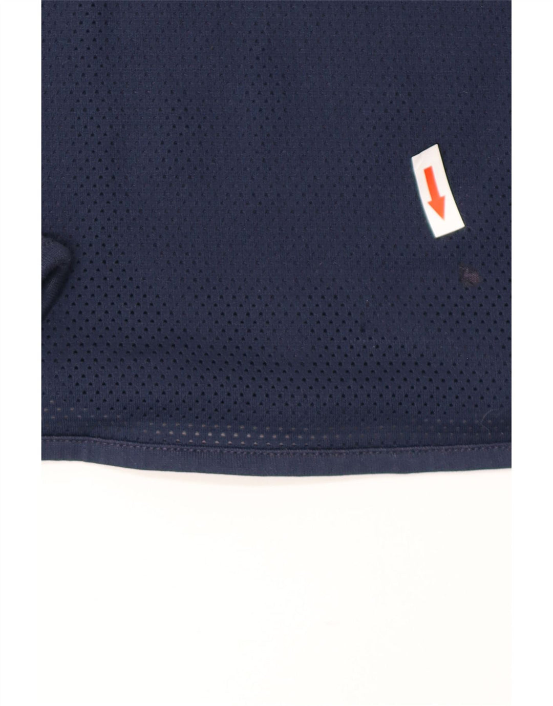 Nike Cor72z Graphic Top manga larga pequeño poliéster azul marino