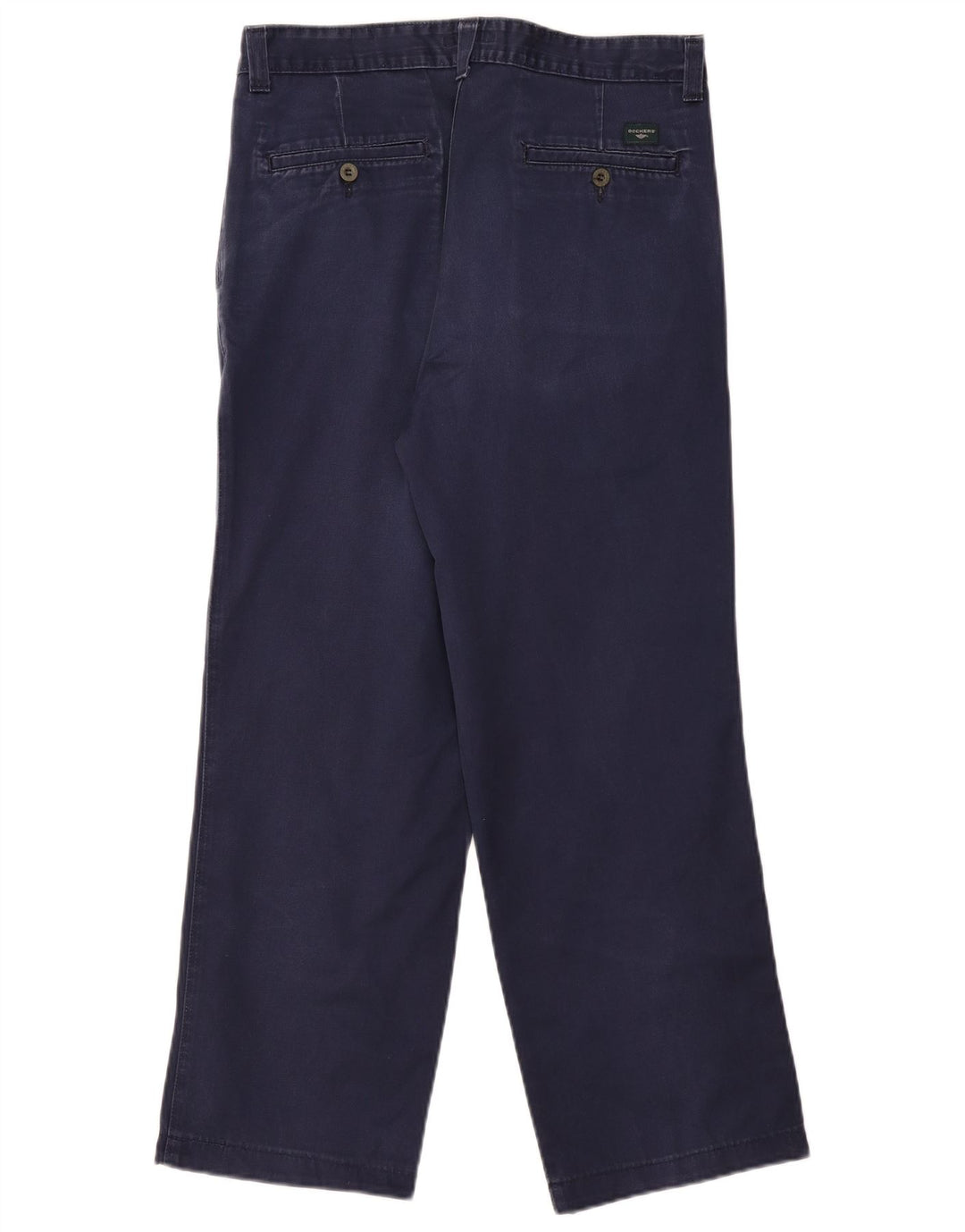 DOCKERS Pantalón chino recto para hombre W34 L28 Azul marino
