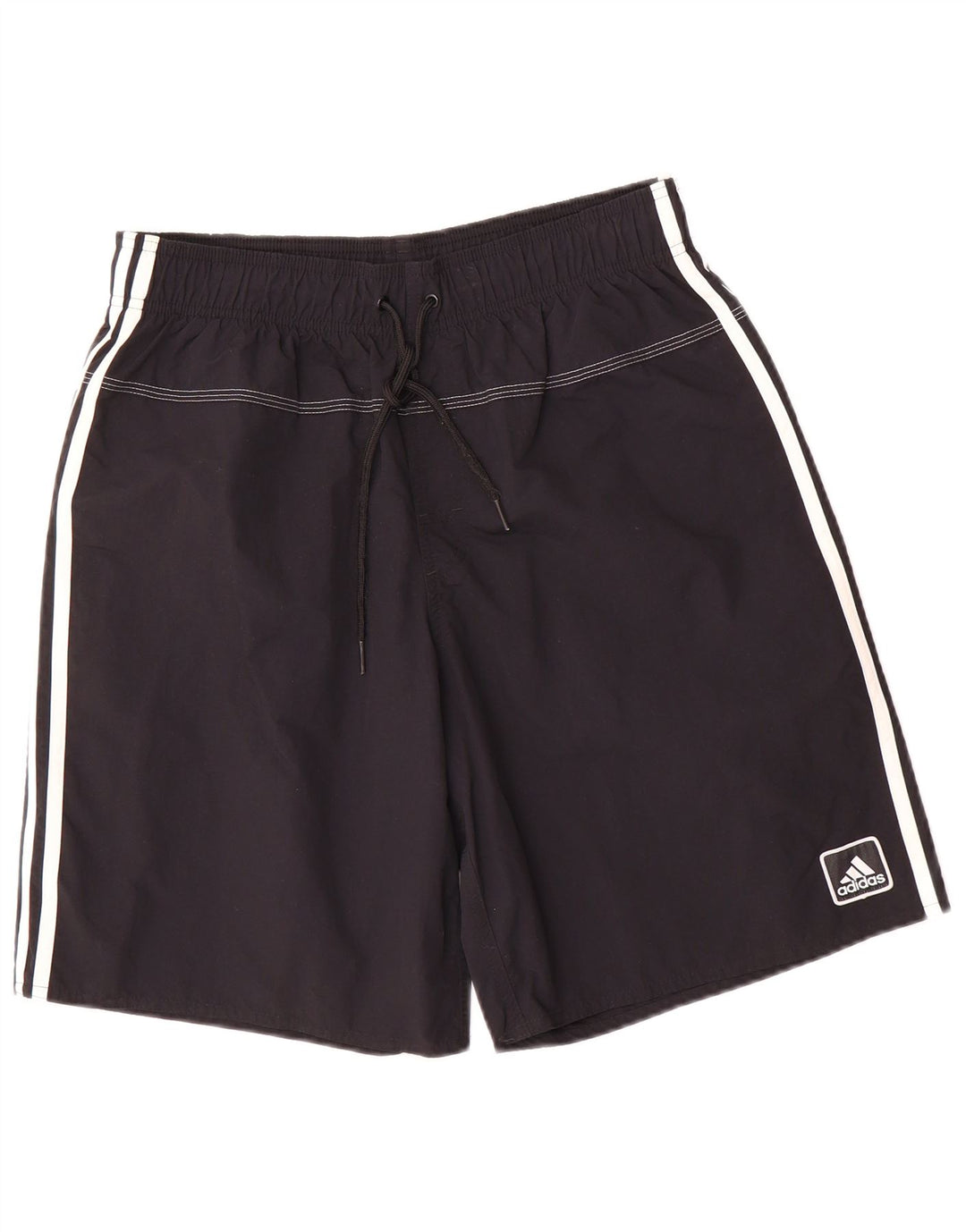 Adidas Hombre Pantalones Cortos Deportivos Medianos Nylon Negro