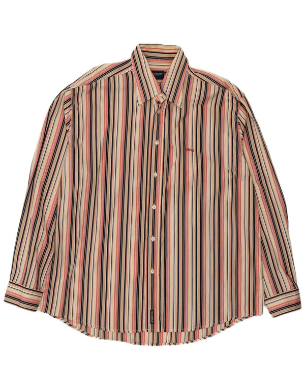MC Gregor Camisa Hombre XL Algodón Rayas Multicolor