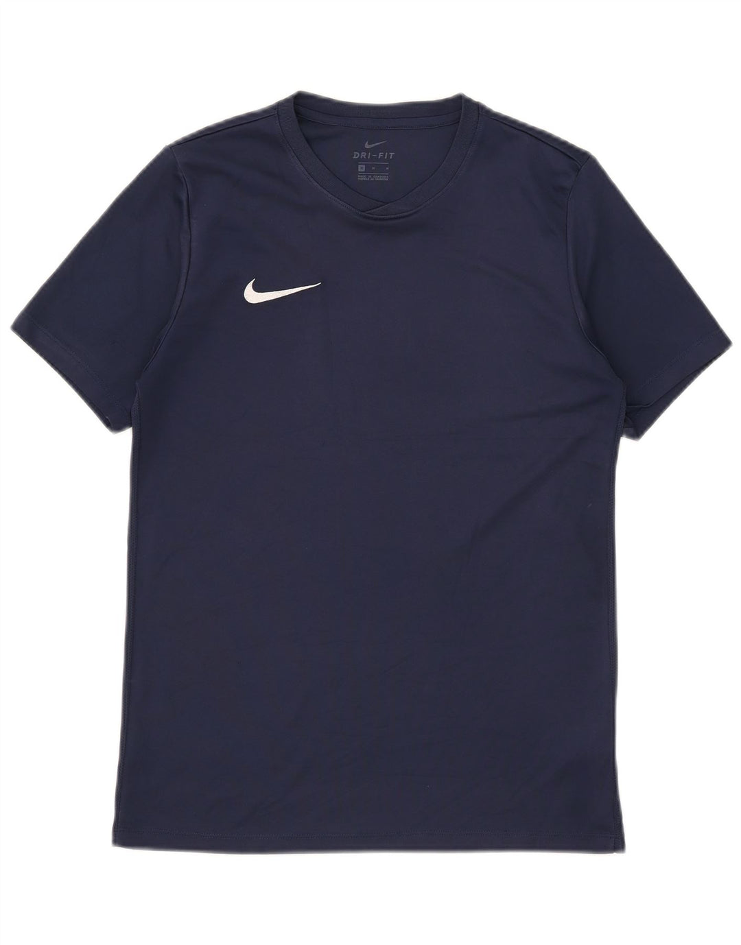 Camiseta NIKE Dri Fit para hombre Top Medium Azul marino Poliéster
