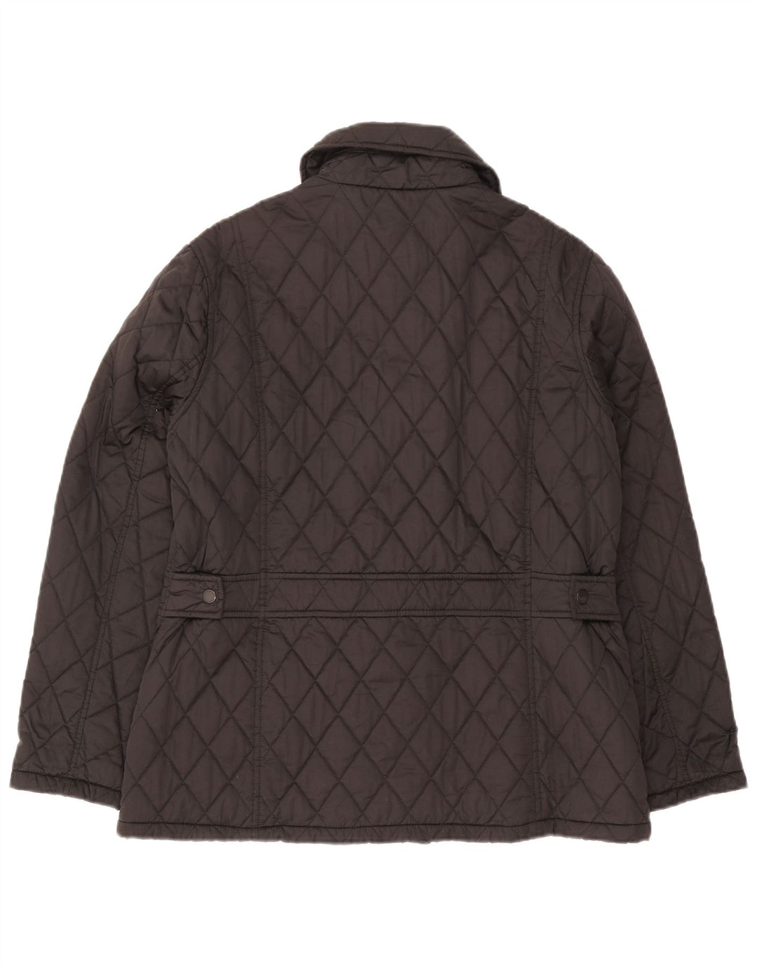 Barbour Chaqueta Acolchada De Doble Botonadura Para Mujer UK 46 Poliéster Gris Grande
