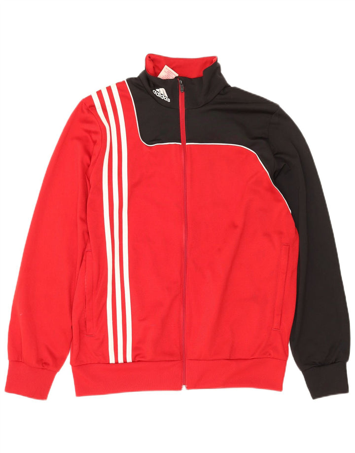 ADIDAS Chaqueta de chándal para niño 15-16 años Rojo Colorblock Poliéster