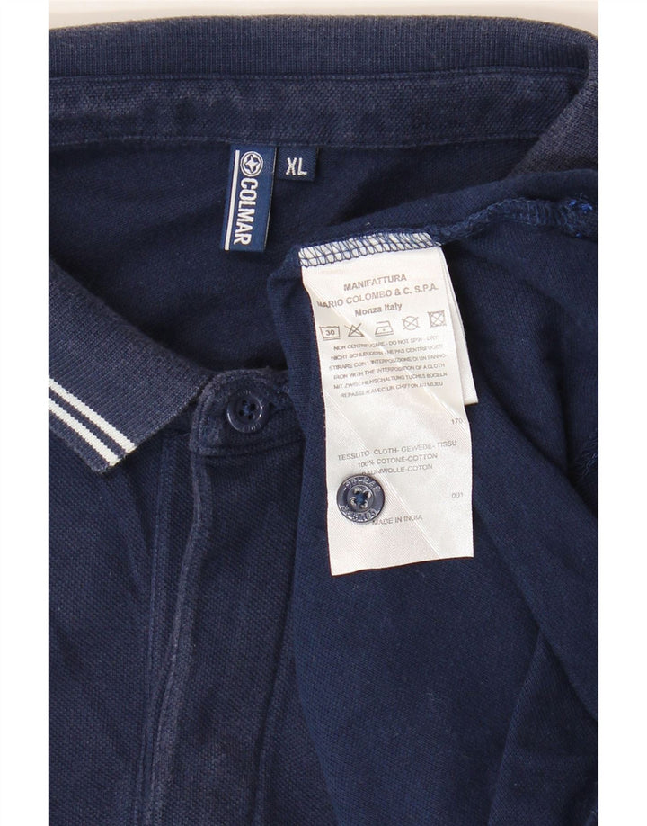 Colmar Polo Hombre XL Azul Marino Algodón