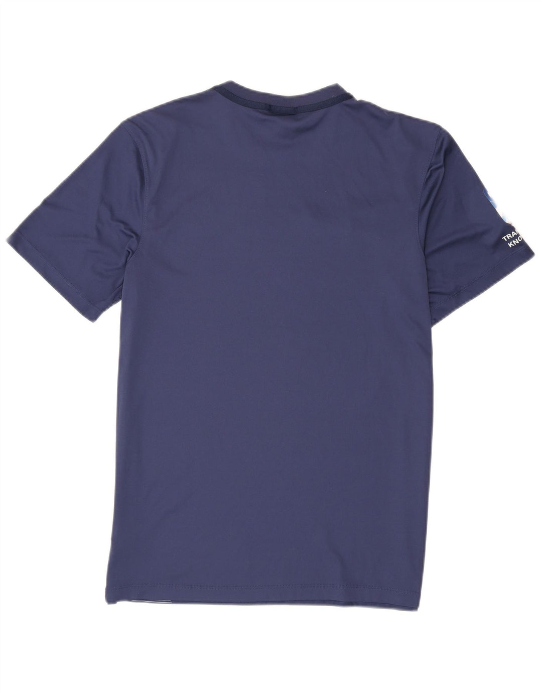 Camiseta Nike Dri Fit Graphic para hombre con bloques de color azul marino mediano