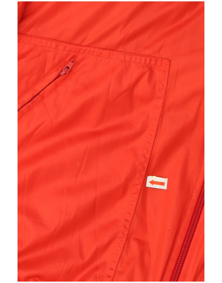 FILA Chaqueta cortavientos con capucha para hombre IT 52 XL Rojo
