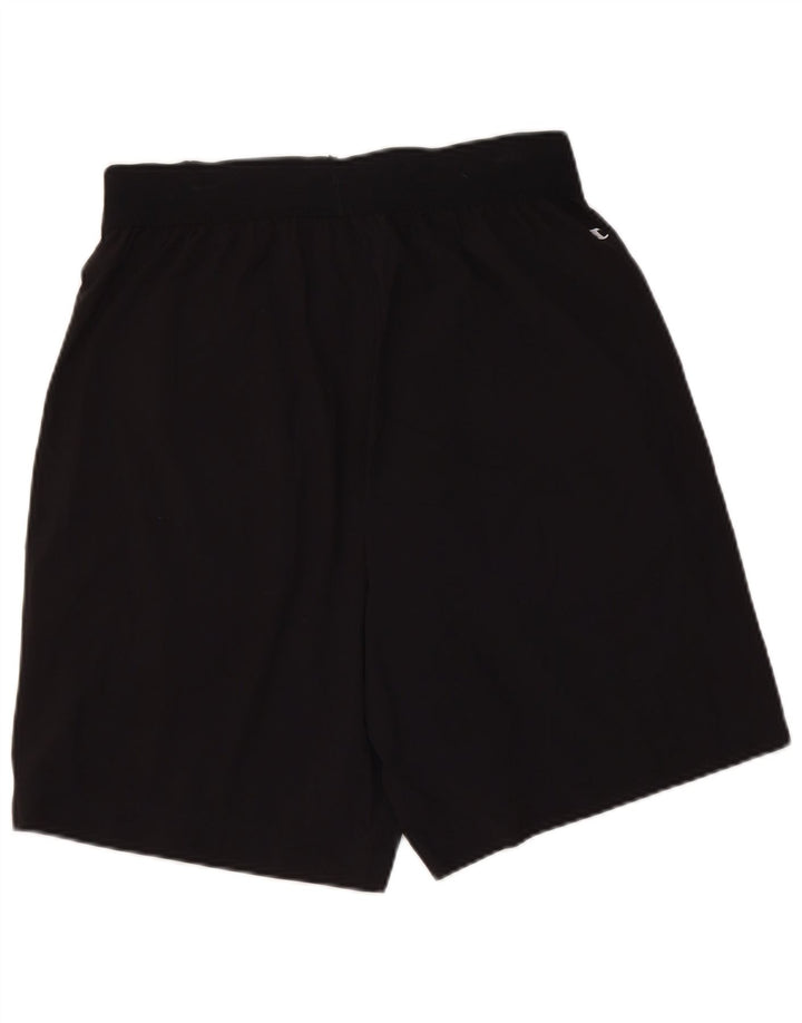 Champion Pantalones cortos deportivos para mujer UK 12 Mediano Negro Poliéster