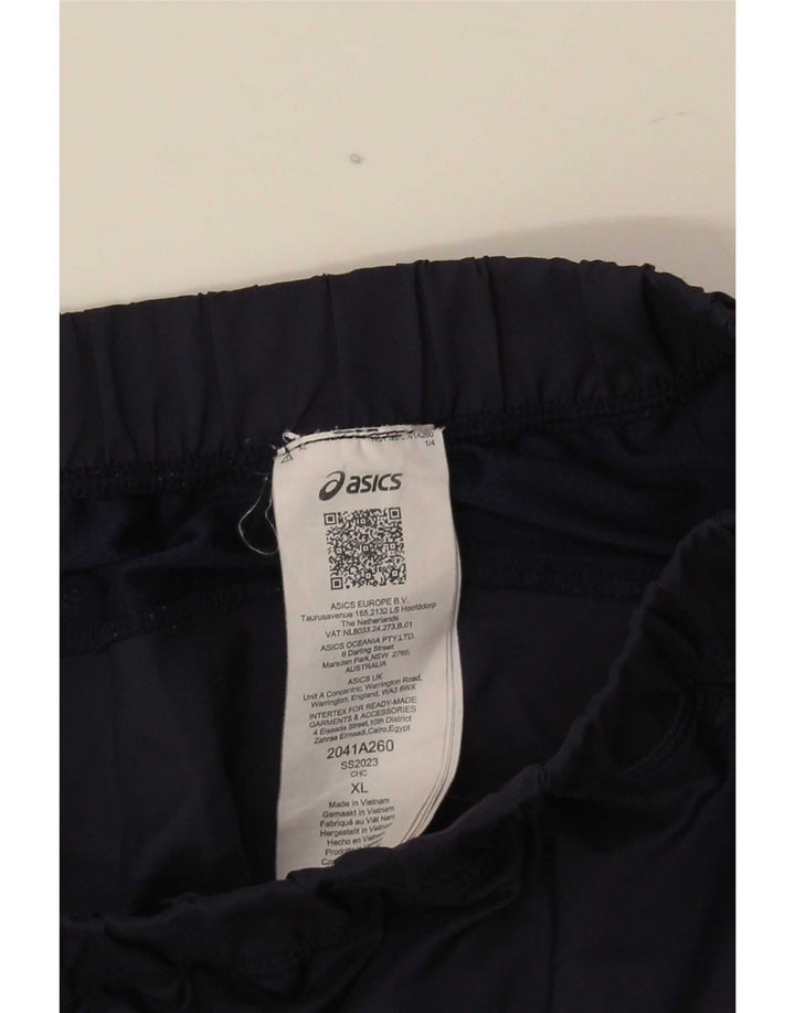 Pantalones cortos deportivos Asics para hombre XL Azul marino Poliéster