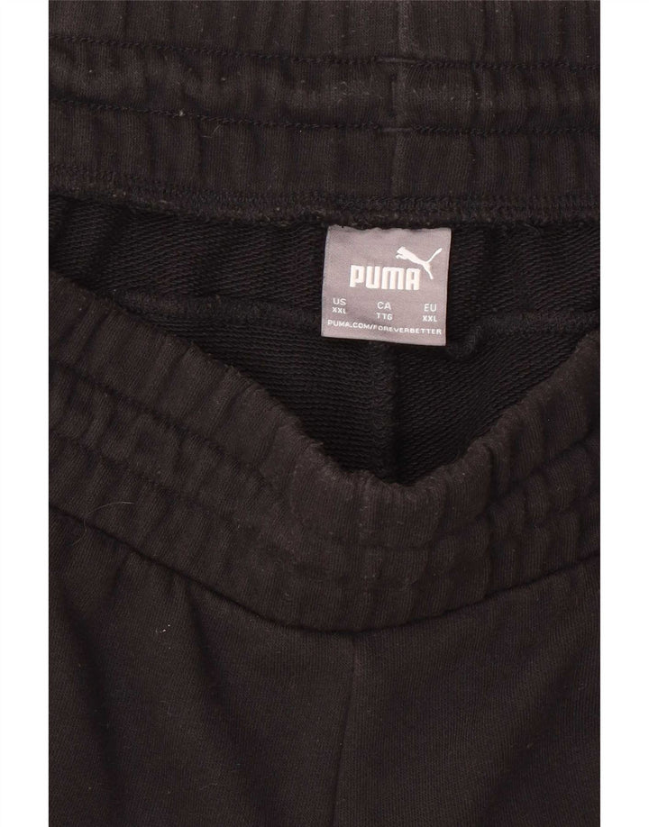 Puma Pantalones cortos deportivos gráficos para hombre 2XL Negro