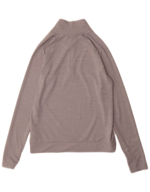 Nike - Chándal de corte regular con cuello y cremallera para hombre XS Gris moteado deportivo