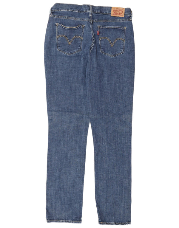 Levi's Vaqueros Rectos Clásicos Mujer W31 L32 Algodón Azul