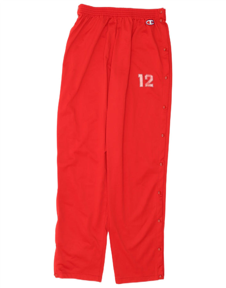 Champion Pantalones De Chándal Gráficos Para Mujer UK 20 2XL Poliéster Rojo