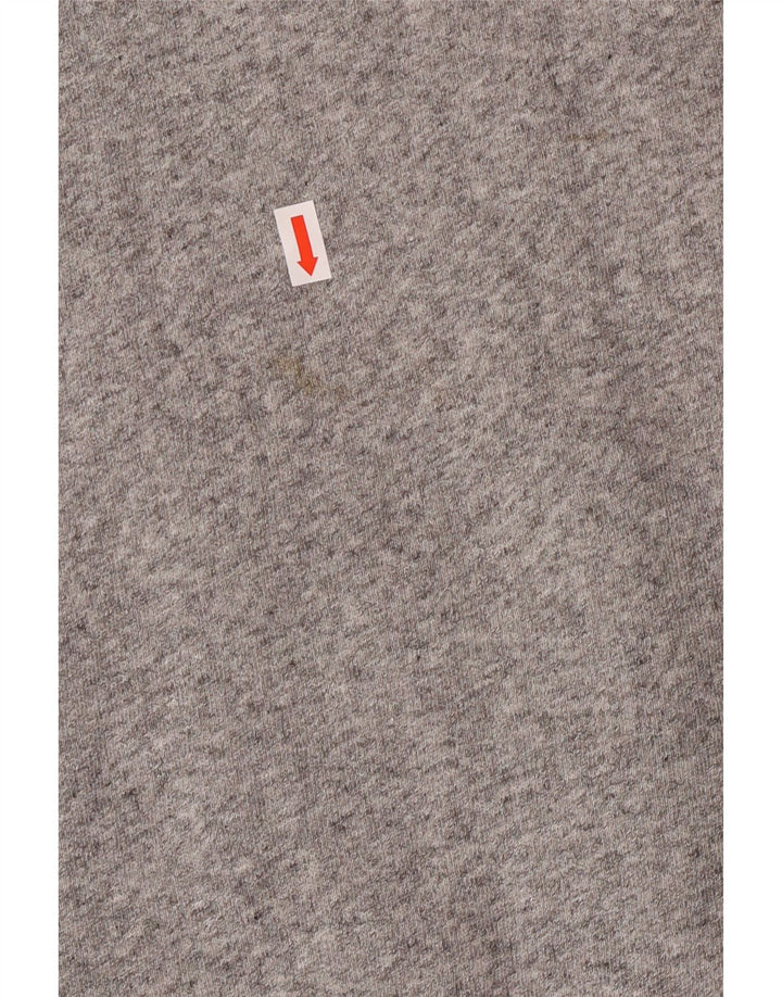 Levi's Sudadera gráfica para mujer Jumper UK 14 Algodón gris medio