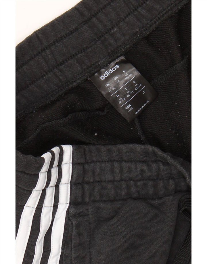 ADIDAS Pantalones de Chándal para Mujer Joggers UK 40/40 Grande Negro