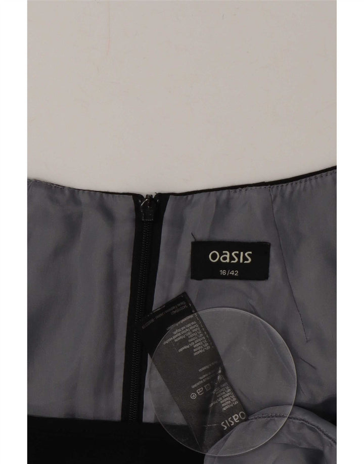Vestido tubo Oasis para mujer UK 46 Poliéster negro grande