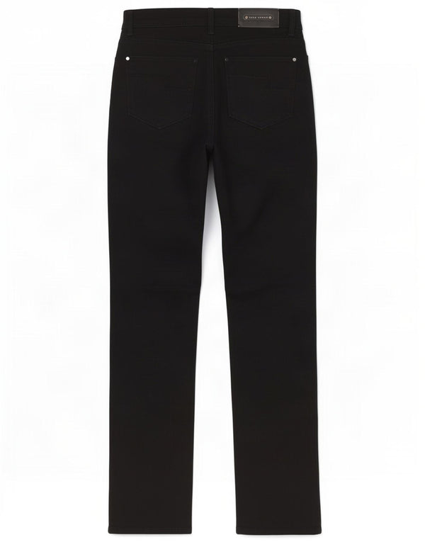 Zara Jeans Slim Mujer EU 36 XS W26 L33 Negro Algodón