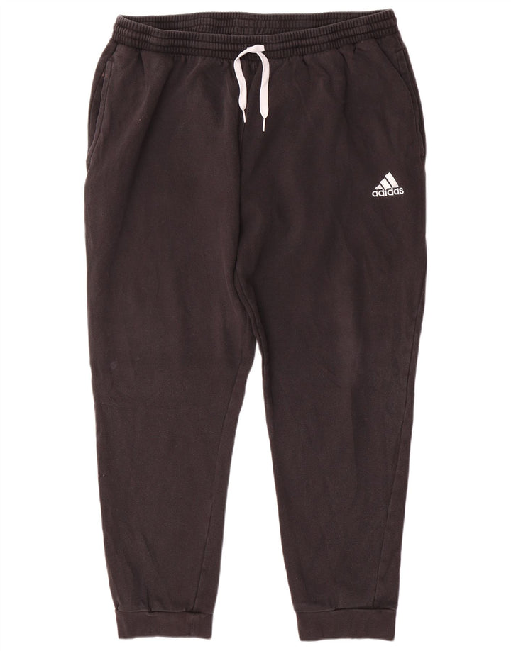 ADIDAS Pantalón de Chándal Hombre Joggers XL Algodón Negro