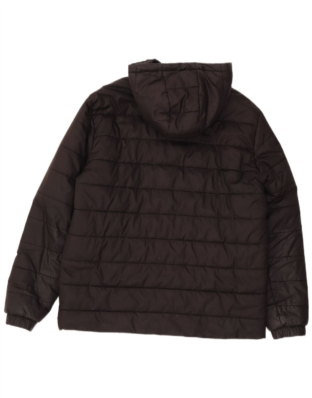 Puma Chaqueta acolchada con capucha para hombre UK 40 Large Poliéster negro