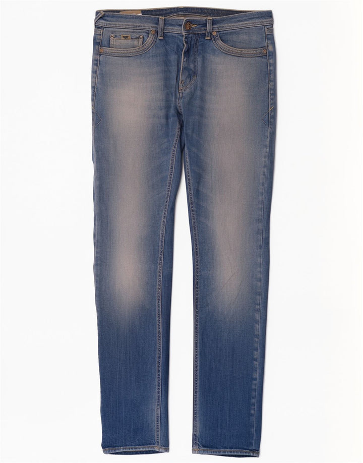 Vaqueros ajustados para hombre Gas W34 L34 Algodón azul