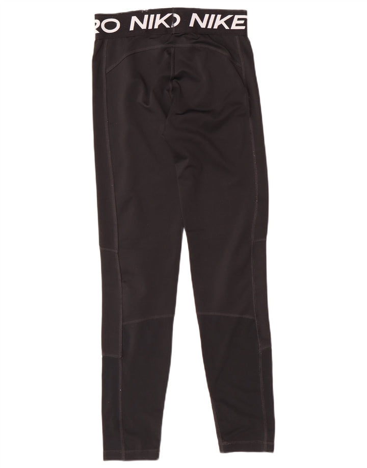 Leggings NIKE Dri Fit para niña 13-14 años XL Negro Poliéster