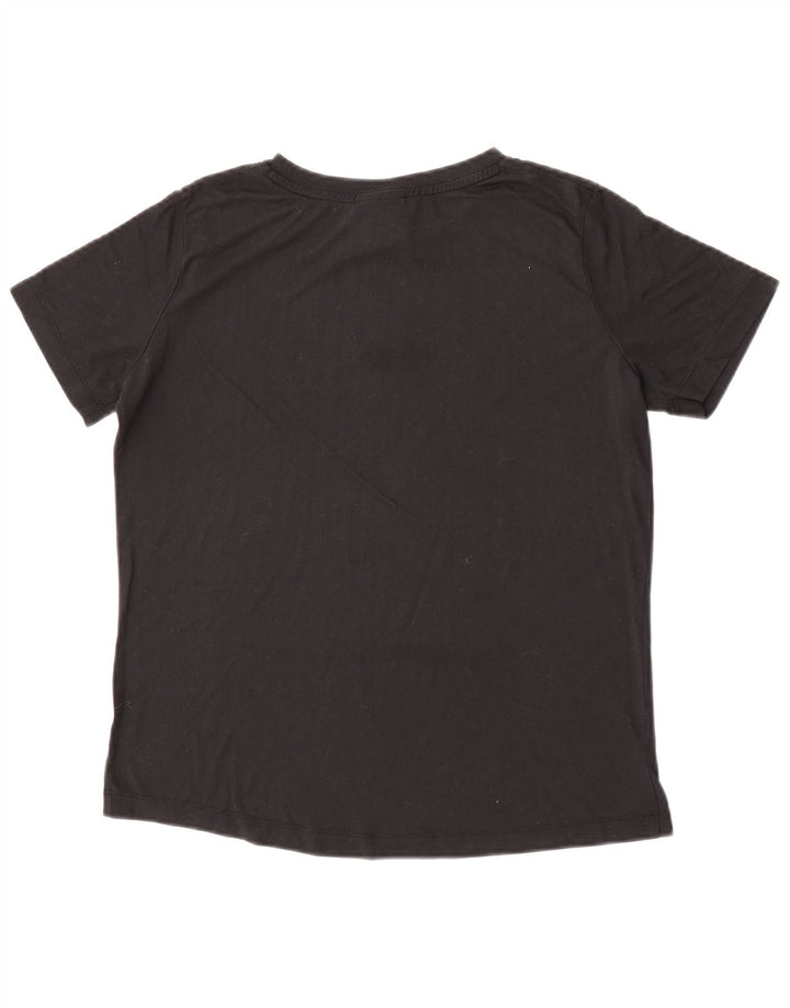 Nike Camiseta gráfica para mujer Top UK 10 Small Black
