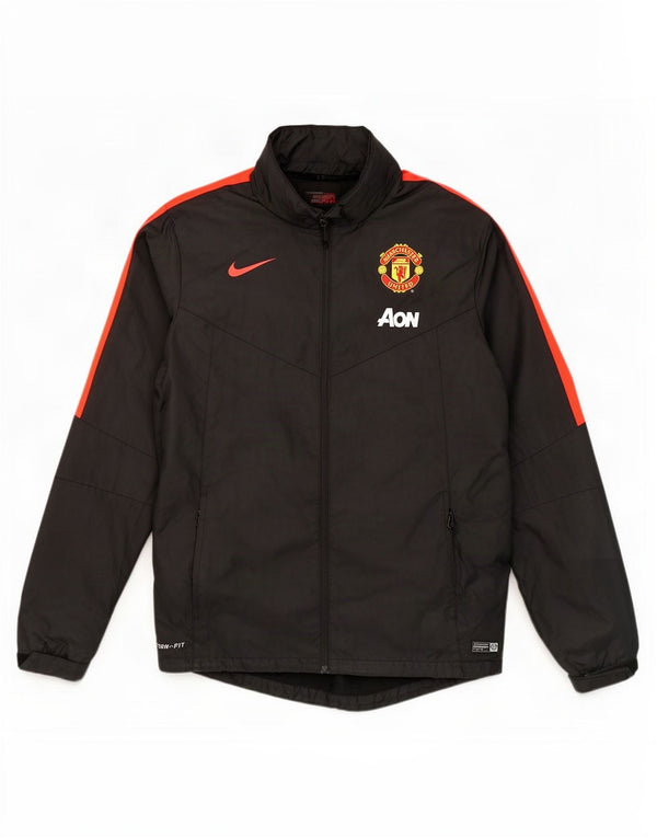 Nike Mens Manchester United Graphic Tracksuit Top Jacket XL Black