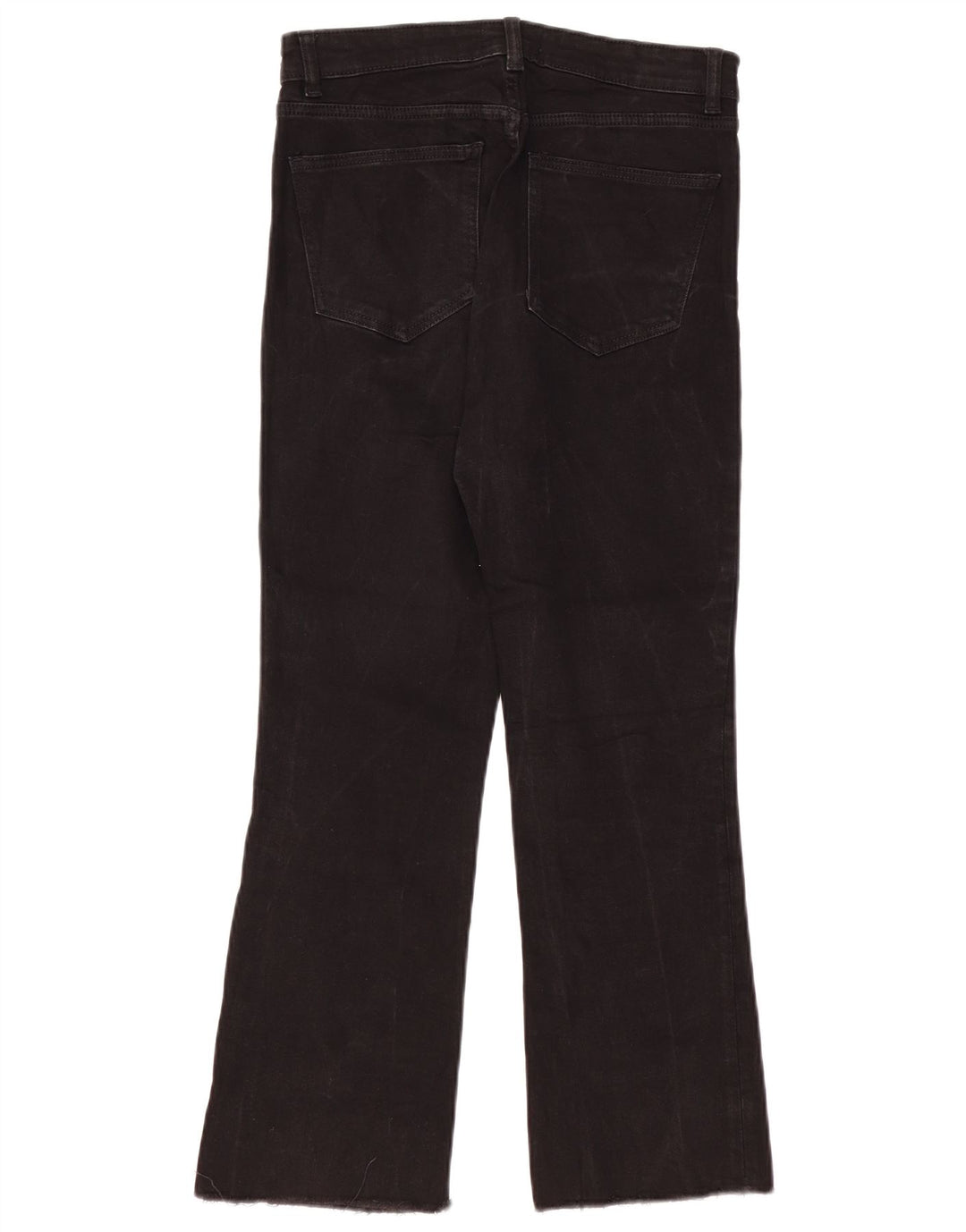 Zara Vaqueros Bootcut De Cintura Alta Para Mujer EU 40 Medium W30 L26 Negro