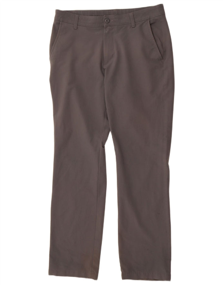 Under Armour Pantalón chino recto para hombre W34 L32 Gris