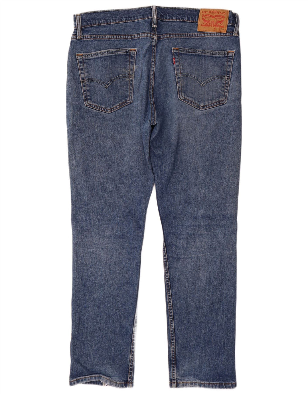 Levi's Hombre 511 Slim Jeans W36 L30 Algodón Azul