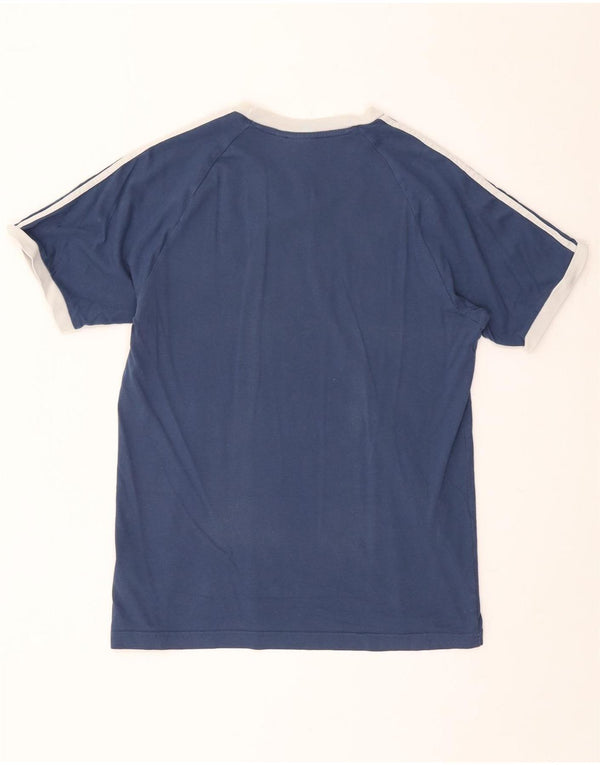 Camiseta Adidas Hombre Top Medium Azul Marino Algodón