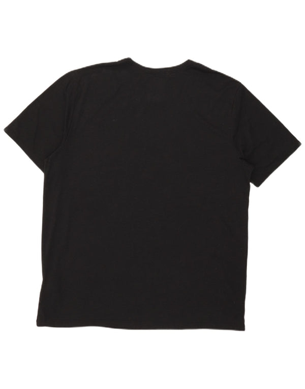 Nike Camiseta Dri Fit Graphic para hombre Top XL Poliéster negro