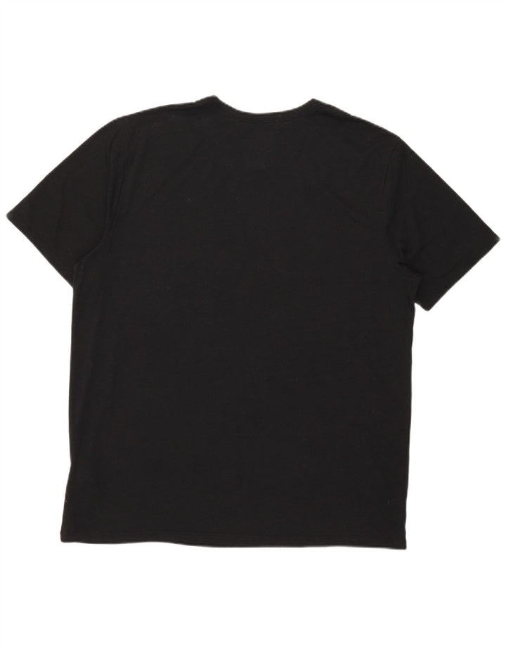 Nike Camiseta Dri Fit Graphic para hombre Top XL Poliéster negro