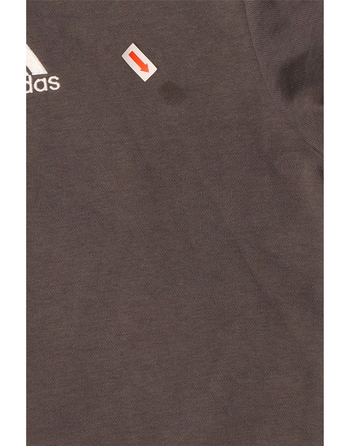 Adidas Hombre Sudadera Jumper Pequeño Gris
