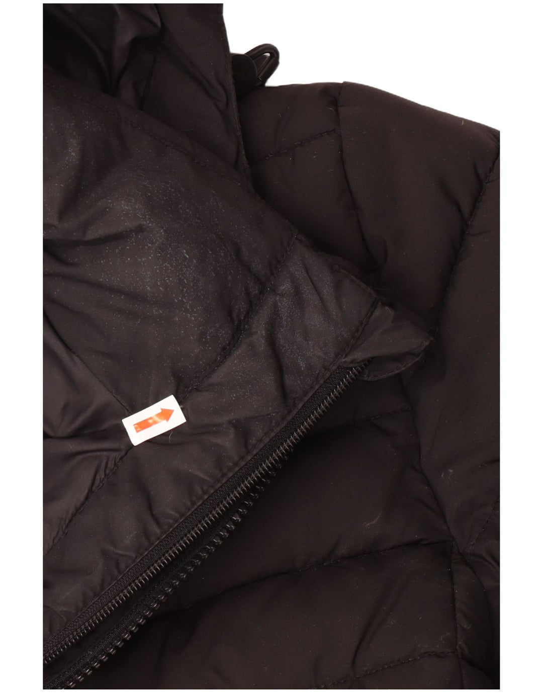 Superdry Chaqueta acolchada con capucha para hombre Poliéster negro grande