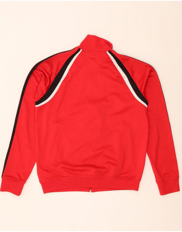 Adidas Chaqueta de chándal para niño 15-16 años Rojo Colorblock Poliéster