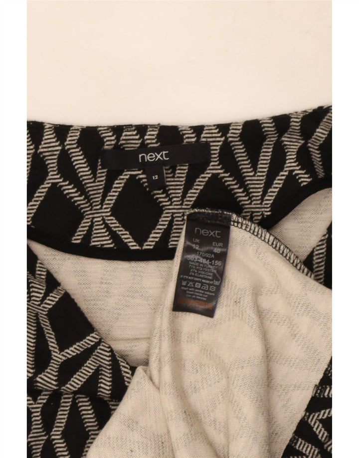 Next Vestido tubo para mujer UK 42 Poliéster geométrico gris medio