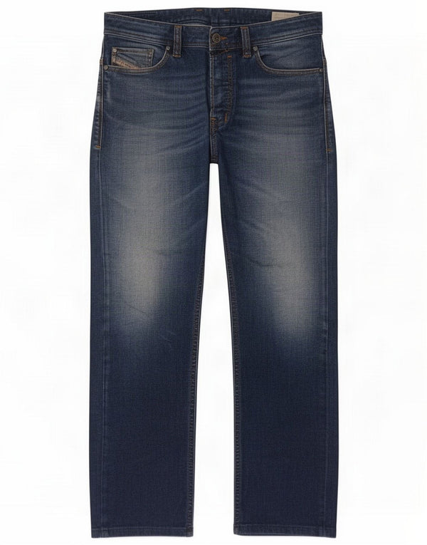Diesel Jeans rectos Safado para hombre W30 L29 Algodón azul marino