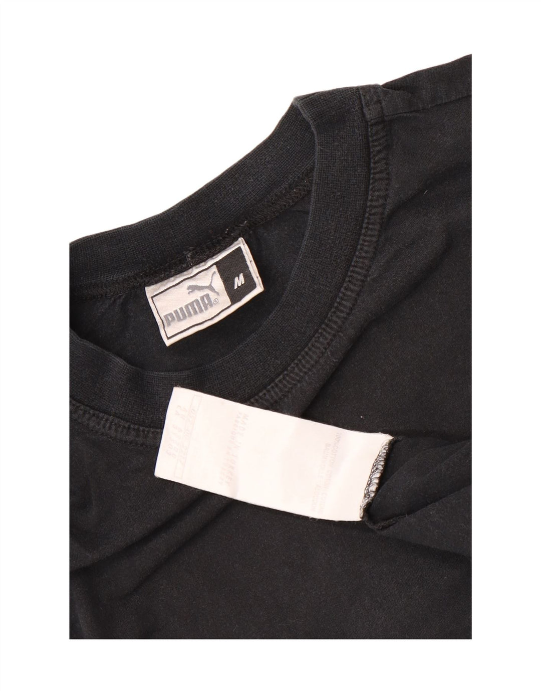 Camiseta Puma Hombre Top Medium Negro Algodón
