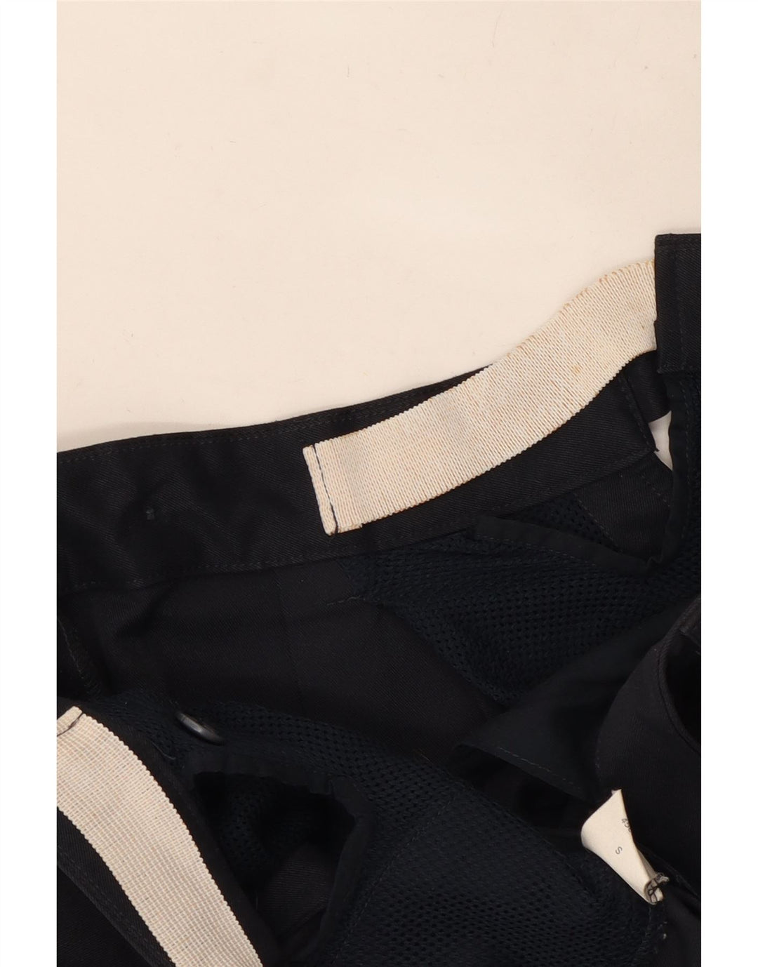 Izod Pantalones cortos casuales pegados para hombre W38 XL Poliéster azul marino