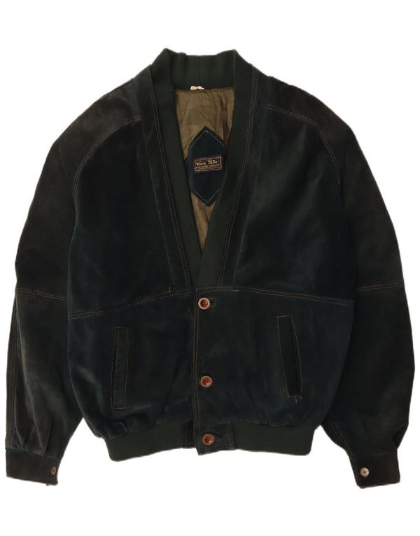 Lavorazione Artigiana Chaqueta de ante para hombre UK 42 XL Cuero caqui