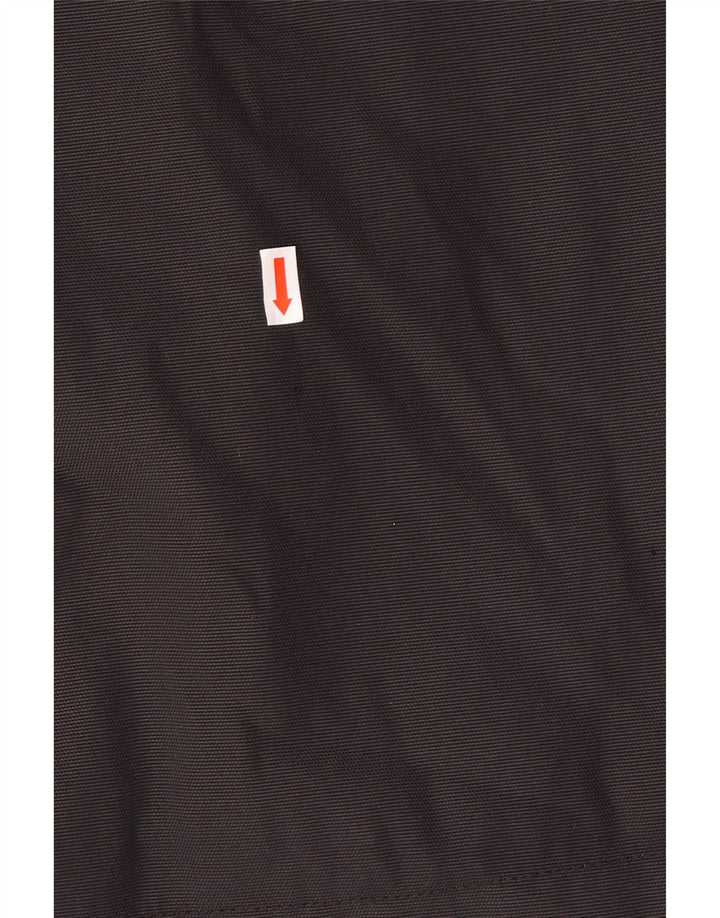 BURBERRY Abrigo para hombre UK 40 Grande Negro Poliamida Clásico