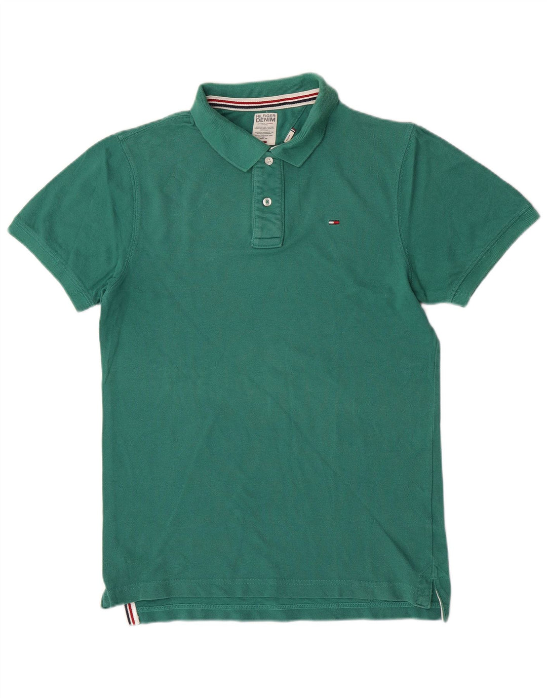 Polo Tommy Hilfiger Hombre Verde Medio