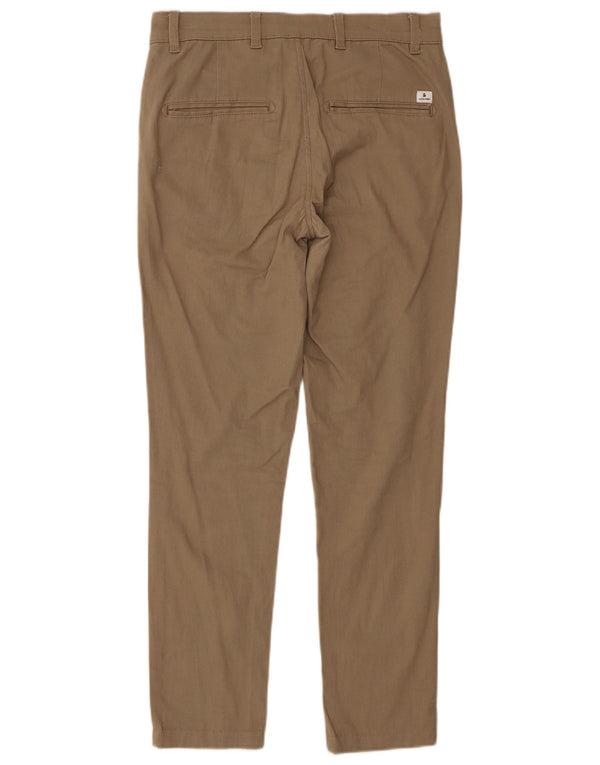 Jack & Jones Mens Slim Chino Pantalones W28 L27 Algodón Beige